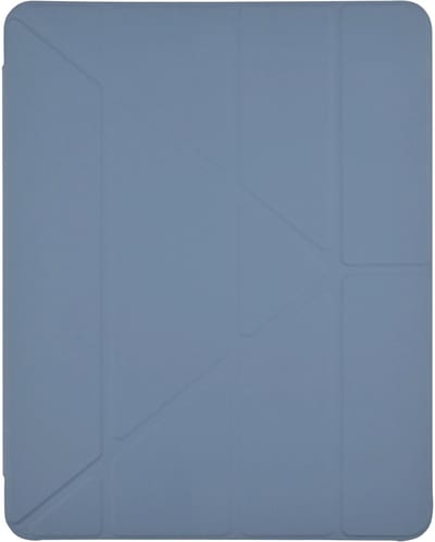 Pomologic BookFold Pencil Hoesje iPad Pro 13 (M4-M5) – Inklapbaar Ontwerp – Geïntegreerde Apple Pencil Houder – Sterk, Krasbestendig Materiaal - Blauw