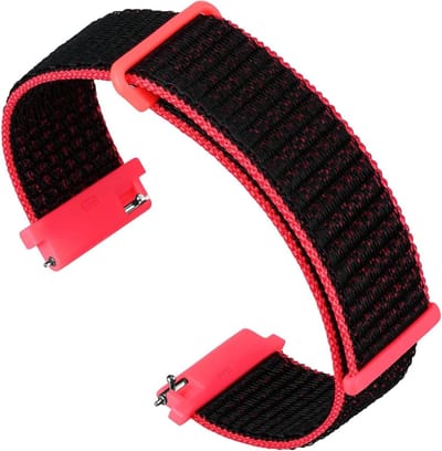 Nylon Horlogeband met Snelle Bevestiging, Sportieve Armband voor Mannen en Vrouwen, Geschikt voor 16mm tot 24mm Horloges