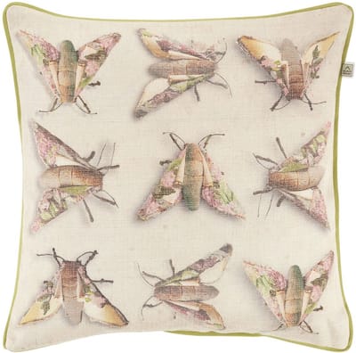 Dutch Decor FOLIE - Kussenhoes 45x45 cm - dierenprint - pistache - met rits