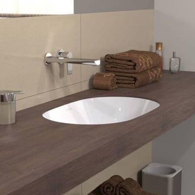Villeroy & Boch Architectura undermount washbasin 63 x 43 cm oval, with overflow 5A766001