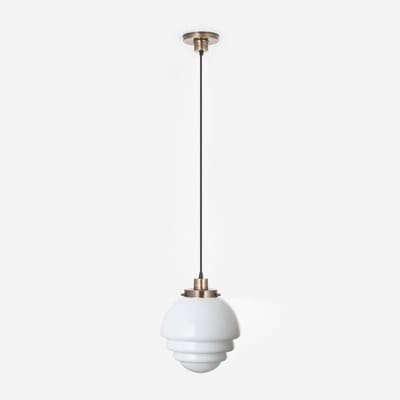 Hanglamp aan snoer Citrus Small 20's Brons - Art Deco Trade