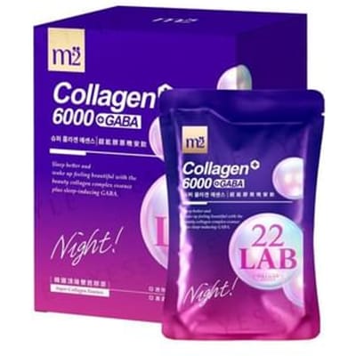 22 LAB Super Collagen 6000 + GABA Night Drink 50ml x 8