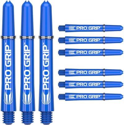 Target Pro Grip 3 Set Blue - Dart Shafts
