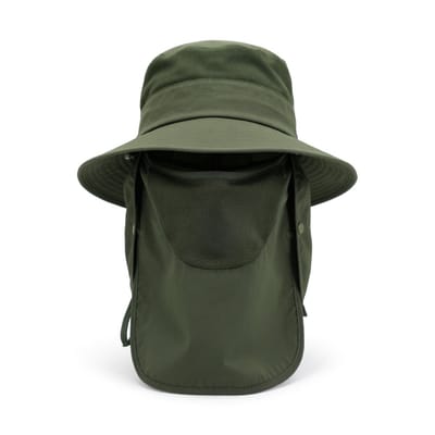 Vissershoedje met Nekbescherming – Heren – Bucket Hat – Zonwerend & Windbestendig