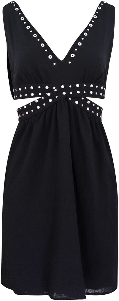 BSB - mouwloze jurk met cut out - maat XS