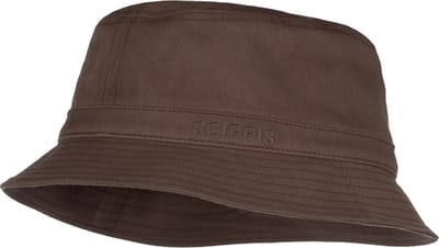 Scippis Bucket Hat – Klassieke katoenen zomerhoed – Ideaal voor outdooractiviteiten - Bruin - maat XL