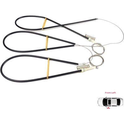 BWR5068 Kit de réparation de lève-vitre électrique Avant Gauche pour A1 MK1 8X 8X1 8XK 2010-2019 Hayon 3 Portes 8X3837461
