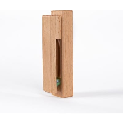 Nordic Walnoot Beuken Handdoekhaak Sterke Viscose Wandhanger Deur Houten Creativiteit Haak Gratis Ponsen Badkamer Huis Hotel Opslag beige