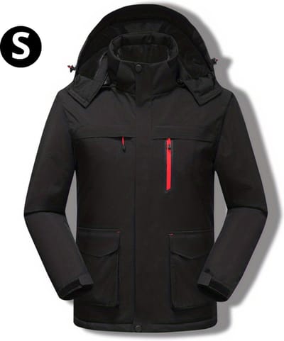 Bovista Verwarmde Jas - Heating Jacket - Thermo Jas - Elektrische Kleding - Jas Met Verwarming - Extra Comfortabel - Dames & Heren - Maat S - Zwart