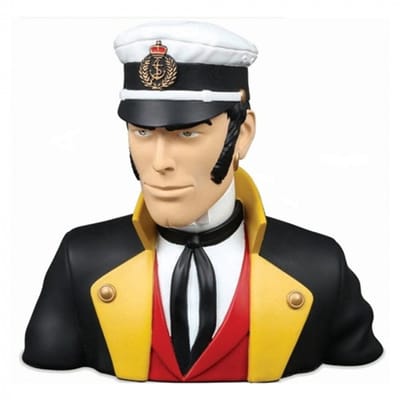 Verzamelbare Harsen Buste van Corto Maltese | Tintinimaginatio / Moulinsart | 23 cm