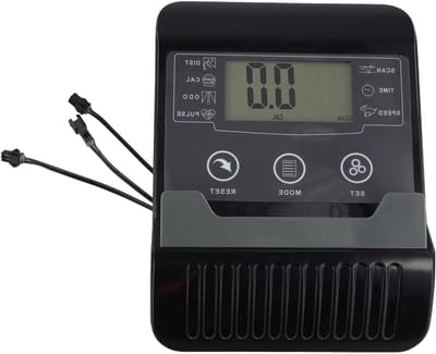 Roeimachine Display - Teller Monitor - Training Bijhouden - Scanfunctie - 22 x 18 x 5 cm - Zwart