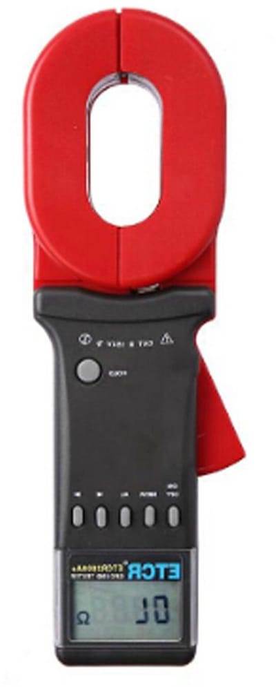 Grondtester Weerstandsmeter - Lekstroommeter Aardingsmeter - Elektrische Veiligheid Testen - Geen Hulpelektrode Nodig - 1200 Ohm - One Color