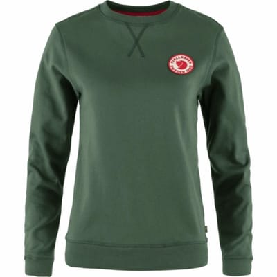 Trui Fjällräven Women 1960 Logo Badge Sweater Deep Patina-XXS