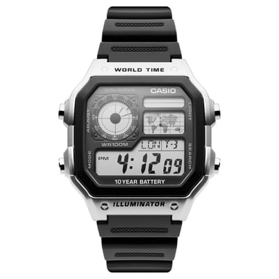 Casio Timeless AE-1200WH-1CVEF Heren Horloge