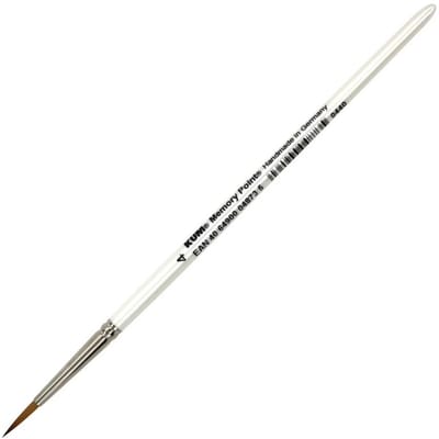 Kum penseel Memory Point rond maat 4 voor aquarel en detailwerk.