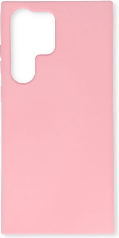 TPU/Siliconen Back Cover hoesje - Geschikt voor Samsung Galaxy S22 Ultra / S23 Ultra - Roze