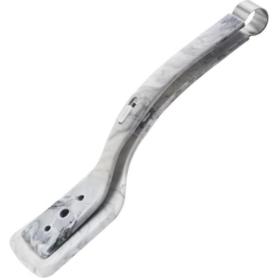 Pelle à Frire en Silicone 2-en-1 Résistante aux Hautes Températures et Antiadhésive Pince à Steak Outil de Cuisine Multifonctionnel Pinces à Pain gray