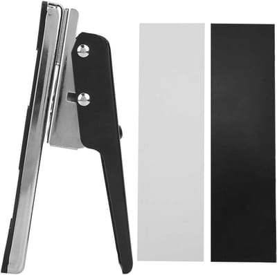 SnelShoppen - Guitar Pick Punch - DIY Plectrum Maker - 2 Vormen, Metalen Gitaren Accessoires, Handige Gereedschappen voor Muzikanten en DIY Enthousias