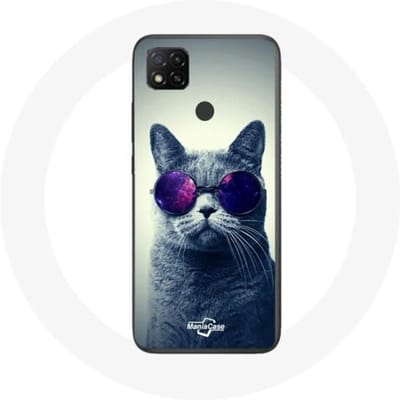 Xiaomi Redmi 9C hoesje Kattenbrilstijl