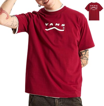 Vans Determined SS Shirt Heren - Maat M