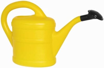 Geel Kindergieter 1L - Perfect voor Tuin en Kamerplanten - Kunststof Waterkan