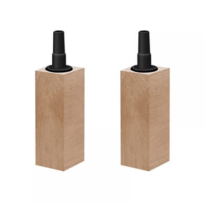 Dailygoods- Luchtbel Houten - 2 Stuks - Aquarium Diffuser - Zuurstof Verhogen - Lichtgewicht - Duurzaam Materiaal - Luchtsteen