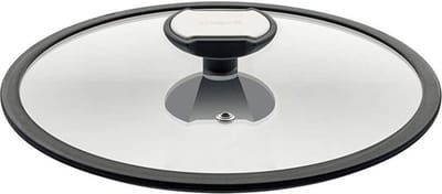 24cm - Glazen deksel met siliconen rand voor koken - Balanceserie - Ideale kookweergave