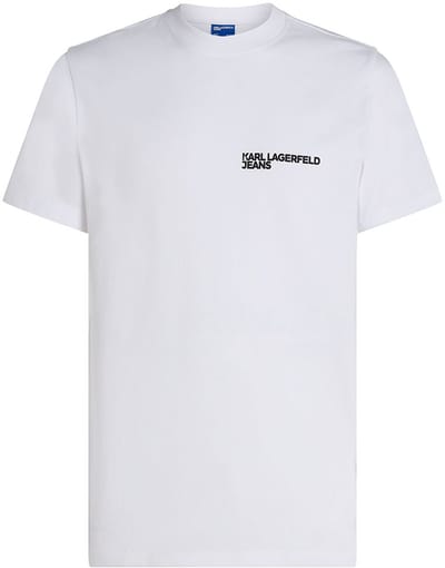 Karl Lagerfeld A1m17003 T-shirt Met Korte Mouwen Wit M Man