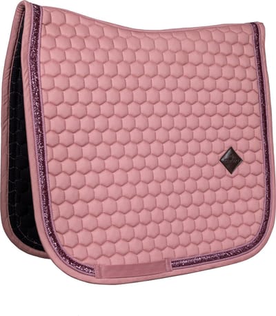 Kentucky Horsewear - Zadeldoek glitter band dressage fuchsia