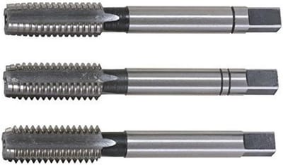 Handtappenset M 3-dlg M2,5x0,45 - HSS Met Naslijpende Groeven