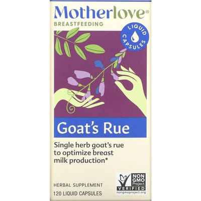 Motherlove, allaitement, Galéga, 120 capsules liquides