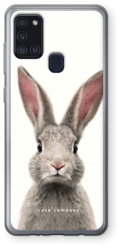 Case Company® - Hoesje geschikt voor Samsung Galaxy A21s hoesje - Daisy - Soft Cover Telefoonhoesje - Bescherming aan alle Kanten en Schermrand