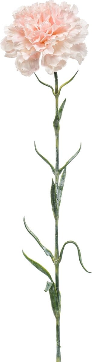 Emerald - Kunstbloem Anjer 67cm peach - Kunstplant voor binnen