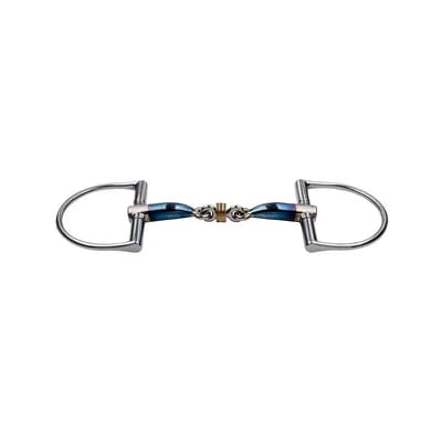 Verdun paardenbit Trust Sweet Iron Dee Brass Ring 16