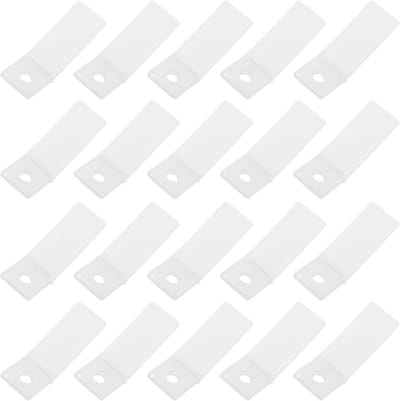 Ladestoppers - Ladeblokkers Antislip - Lades Beveiligen - Onzichtbaar PVC Ontwerp - 20 Stuks - Transparant