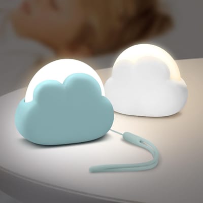 Nachtlampje voor kinderen, schattige wolk nachtlamp voor kinderkamer decoratie, oplaadbare naast lamp voor moederschap, babybenodigdheden voor pasgeboren jongens, doopgeschenken voor meisjes