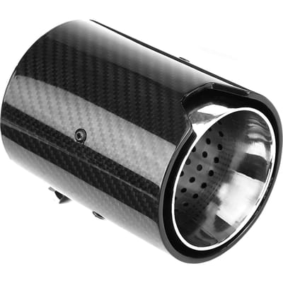 Koolstofvezel Stijl Auto Uitlaatpijp Demper Eindtip Uitlaatpijp Voor M F87 F80 F82 F83 F10 F12b gray