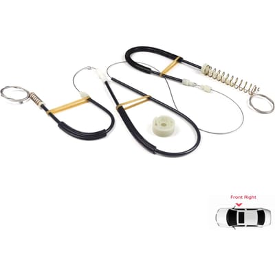 BWR5173 Kit de réparation de lève-vitre Droit pour VW EOS 1F7 1F8 2006-2015 Coupé Décapotable 2 Portes CC 1Q0837462