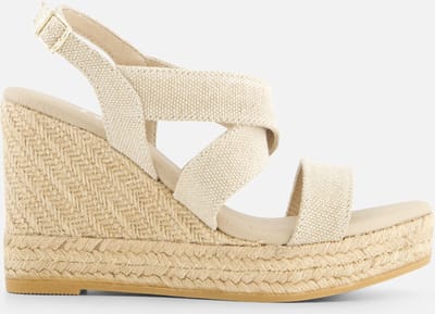 Toni Pons Afra Espadrilles beige Textiel - Dames - Maat 41