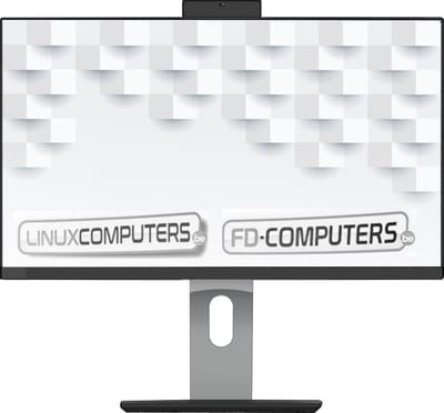 Linux All-In-One Computer 24" | i5-14400 | 16 GB ram | 512 GB SSD | Linux naar keuze, Ubuntu, Linux Mint, Debian