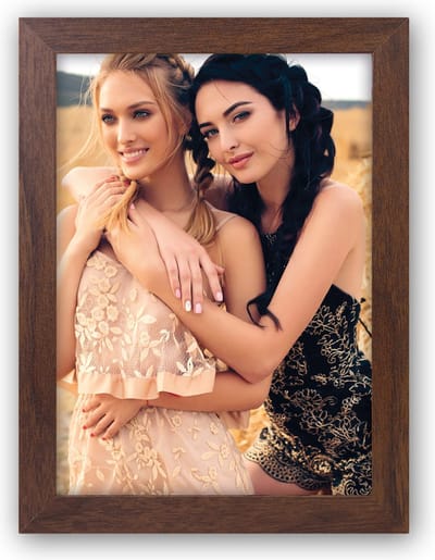 ZEP - Houten Fotolijst Shire Bruin voor foto formaat 13x18 cm - MR57BR