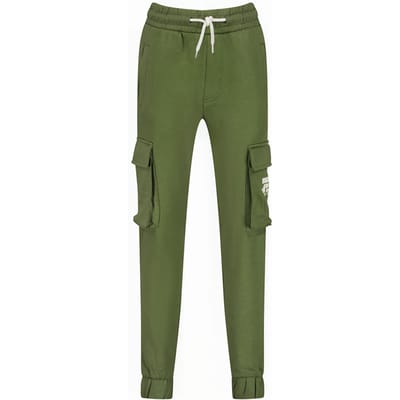 Vingino Sallo Dark Army Green Maat: 4 | Broeken Outlet | Unisex | Groen