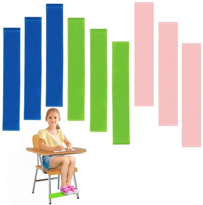 Dailygoods- Oefenbanden Elastisch - Geschikt voor ADHD/Autisme - Verbeterde Elasticiteit - Geurvrij - Voor Fysiotherapie/Revalidatie - Aandacht en Focus Verbeteren - Stoelbanden