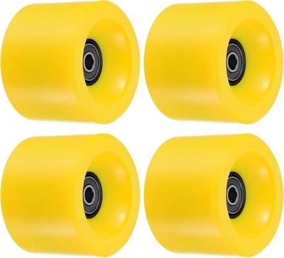 Zachte Longboard Wielen 70mm 78A met ABEC-9 Lagers - 4 Pack Perfect voor Skateboards