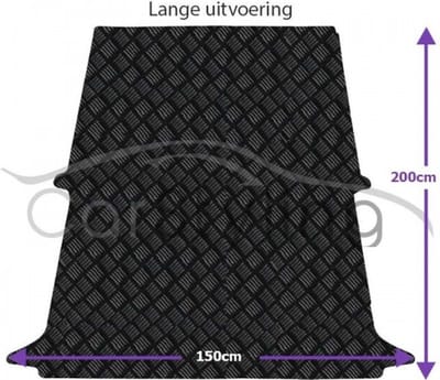 Laadvloermat Mercedes Citan verlengde uitvoering 2012-heden