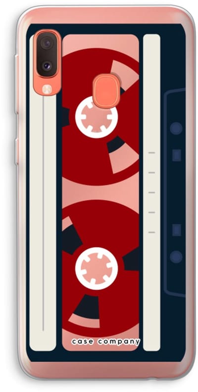 Case Company® - Hoesje geschikt voor Samsung Galaxy A20e hoesje - Here's your tape - Soft Cover Telefoonhoesje - Bescherming aan alle Kanten en Schermrand