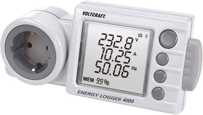 Energiekosten Meter met Dataregistratie en Kostenprognose