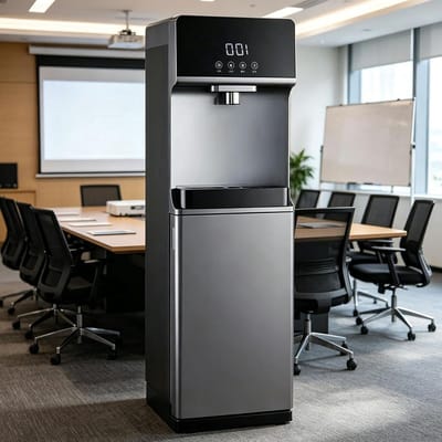 Waterdispenser Onderlader - Waterkoeler Direct - Warme Dranken Maken - Direct Warm Water - 3 Snelheden - Grijs