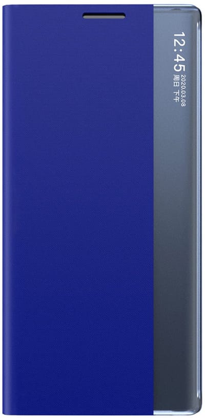 Hurtel New Sleep Case - Hoesje met Klap en Standaard - Samsung Galaxy A36 - Blauw