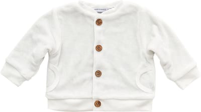 Bamboom Velvet Vestje Offwhite Mt. 50-56